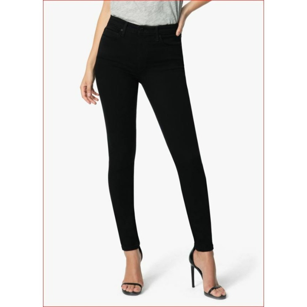 JOE'S women jeans Charlie high rise skinny flawless S27RGN5754 black 24 $169